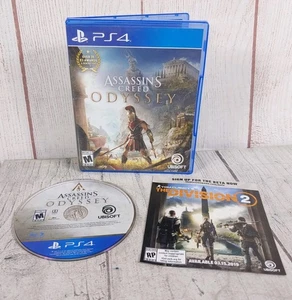 Assassins Creed Odyssey - Sony PlayStation 4 PS4 - COMPLETE CiB w/ Manual Insert - Picture 1 of 5