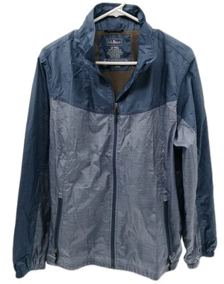 L.L. Bean Windbreaker Jacket Womens 1X Lightweight Rain Casual Full Zip Coat - Image 1 of 4
