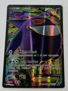 NM Gengar EX 114 Full Art XY Phantom Forces 114/119 Near Mint Pokemon -- S2G -- - Picture 1 of 2