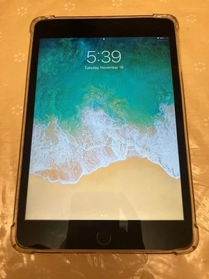 Apple iPad Mini 4 16GB Wi-Fi 7.9" - Space Grey - Very Good Condition, A1538 - Image 1 of 4