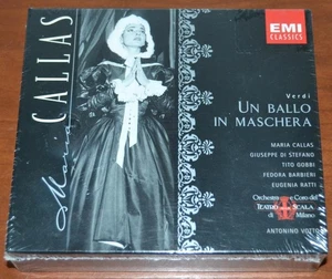 Verdi - Maria Callas - Un Ballo In Maschera - Sealed 1997 EMI Classics 2 CD Set - Picture 1 of 5