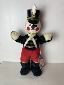 Walt Disney Soldat von Babes in Toyland Plastikkopf, Plüschkörper mit Etikett - Bild 1 von 7