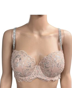 Victoria’s Secret | Reggiseno in pizzo floreale foderato Dream Angels con strass - Foto 1 di 7