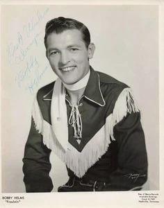 Bobby Helms Jingle Bell Rock signed 8x10 Foto handsigniert - Bild 1 von 1