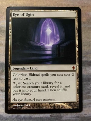 1x Eye of Ugin mtg Worldwake Moderately Played MP - Image 1 of 2