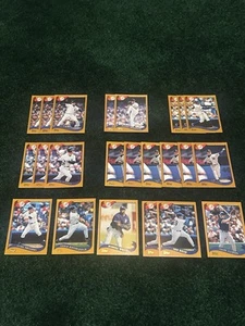 Topps 2002 Series New York Yankees Bulk Baseball Card Lot (10 Players) 23 Cards - Picture 1 of 23