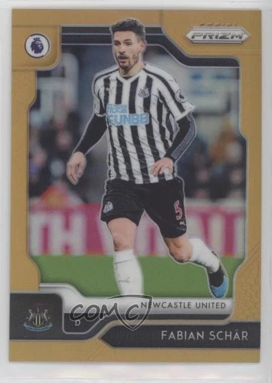 2019-20 Panini Prizm Premier League Orange Prizm /25 Fabian Schar #202 - Image 1 of 2