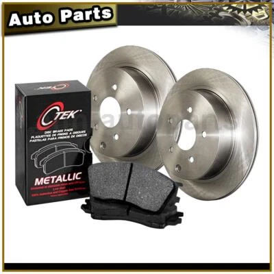 Juego de pastillas de freno de disco rotor de freno de disco C-Tek delanteras 3 para Ford EcoSport 2004 2005 Foto 1 de 4