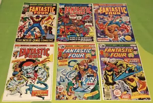 Fantastic Four Comic Lot (6) 136, 152-153, 158, 170-171 mid to low grade 1973-76 - Bild 1 von 22