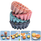  12 Pcs Cupcake Cases Soap Molds Silicone Muffin Chocolate Handmade