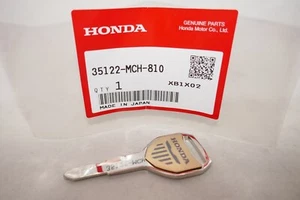 OEM Honda Key Blank 35122-MCH-810 VTX1800 C R S T 2002-2008 TYPE2 CXX / DXX - Picture 1 of 1