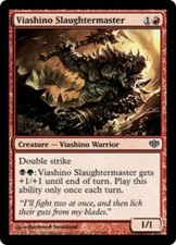 4x Viashino Slaughtermaster MTG Conflux NM Magic Regular