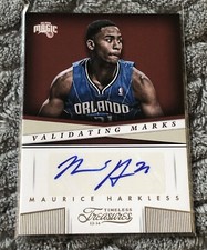 MAURICE HARKLESS 2013-14 Panini Timeless Treasures Validating Marks Auto #4