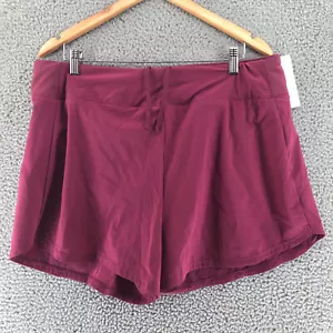 Nike Purple Dri-FIT Fitness High-Waisted 3" DX6018 653 Lined Shorts Women's 2XL - Picture 1 of 5
