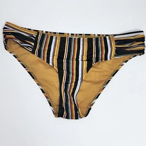 Time And Tru Striped Women's Size M (8-10) Swim Bottom - Picture 1 of 10