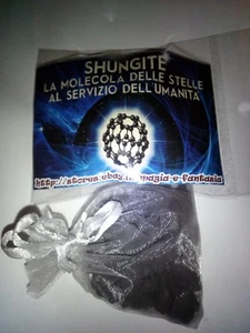 SHUNGITE NO ELETTROSMOG reiki aura cristalloterapia protection carbonio ki elite - Imagen 1 de 3