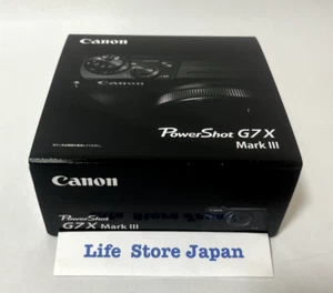 CANON Digital Camera PowerShot G7 X Mark III Black 3637C004 RLOGI - Picture 1 of 13