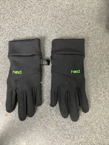HEAD Touchscreen Gloves Black Kids Size Large 10-12 M9D - Picture 1 of 3