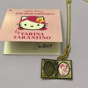 TARINA TARANTINO Hello Kitty pink head necklace Japan - Picture 1 of 6