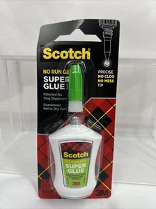 Scotch Super Glue Gel Precision Applicator Tip No Mess Run COMBINE SHIPPING - Picture 1 of 2