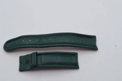 Pulsera Fortis Cuero 20Mm Para Hebilla 18Mm Verde Foto 1 de 2