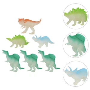 6 Pezzi Dinosauro Giocattolo Modello Simulazione Animali Giocattoli Bambini Dinosauri Bambino - Foto 1 di 12