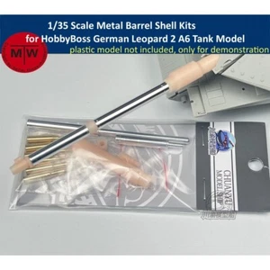 1/35 Scale German Leopard 2 A6 Tank Metal Barrel Shell for HobbyBoss Model 82403 - Picture 1 of 7