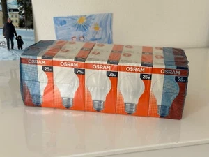 produziert in der EU (!), 10 x OSRAM Glühbirne 25 W matt, E27, dimmbar - Bild 1 von 1
