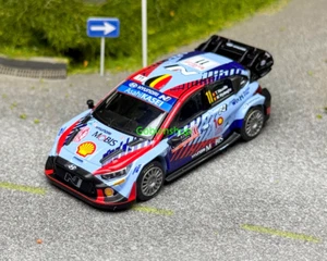 GB MINIGT 1:64 Hyundai i20 #11 Hybrid 2024 Rallye Model Diecast Collect Car - Picture 1 of 9