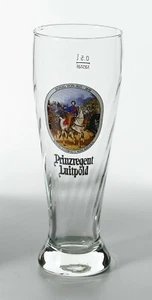 Bicchiere esclusivo birra di grano Prinzregent Luitpold 0,5 l onde in bicchiere Rastal 8490 - Foto 1 di 3