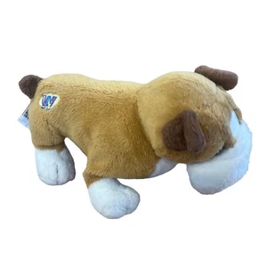 GANZ Webkinz Tan And White Bulldog 8" Plush Stuffed Animal Toy ~ No Code - Picture 1 of 10