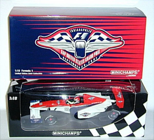 Event Car U.S. Grand Prix Indianapolis Formula 1 2001 - 1:18 Minichamps - Image 1 of 1