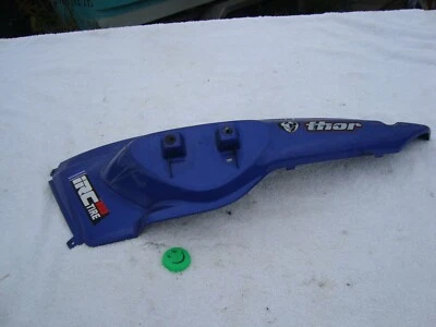 YAMAHA EW50 EW 50 SLIDER STUNT SCOOTER SIDE PANEL FAIRING COVER 5JH-F1731 BLUE - Image 1 of 4