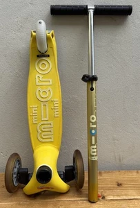 Mini Micro Deluxe gelber höhenverstellbarer Roller - Anzug 2 - 5 Jahre - Bild 1 von 24