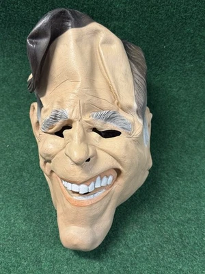Vintage George H. W. Bush Halloween • President Cesar Mask (1988) Masquerade - Image 1 of 3