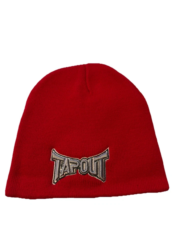 Tapout - Rojo Nuevo y Afilado - Sombrero de Invierno Estilo Gorro - Talla Única Foto 1 de 1