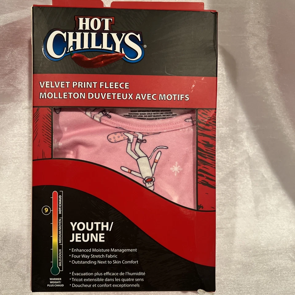 Lo último Camisa Top Chilly's Juvenil Terciopelo Vellón Capa Base XL/12 - Rosa Calcetín Mono Foto 1 de 4