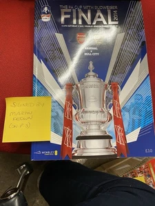 FA CUP FINAL 2014 Arsenal v Hull City - official match programme - Picture 1 of 3