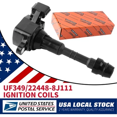 For 2001-2012 Nissan Pathfinder 4.0L V6 Engine Ignition Coil UF349 22448-8J111 - Imagem 1 de 4