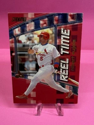 2002 Topps Stadium Club Reel Time Albert Pujols #RT19 - Image 1 of 2