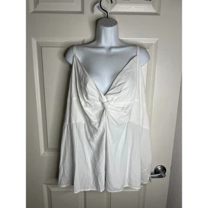 Old Navy Damen Twist Front gesmokter Rücken Cami Bluse NEU ~ Größe 4X - Bild 1 von 5
