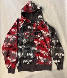 FMF International Mens Large Graffiti Double Sided Full Zip Jacket - Picture 1 of 10
