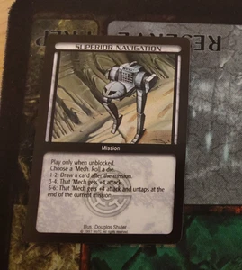 Battetech CCG TCG: Superior Navigation - Picture 1 of 1