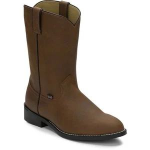 Botas Justins Roper para hombre - 10D para hombre - marrón - Imagen 1 de 6
