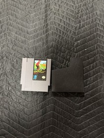 Golf Nintendo Game Authentic NES Cartridge And Dust Cover