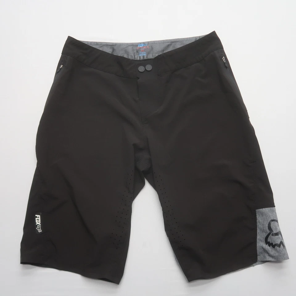 Pantalones Cortos Fox Para Hombres MTB Talla 30 Bicicleta de Montaña Ciclismo Elásticos Sin Forro 12"L Foto 1 de 4