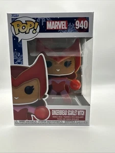Funko Pop! Vinilo: Marvel - Gingerbread Scarlet Witch #940 - Imagen 1 de 6