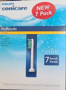 PHILIPS SONICARE ProResults Standard FlexCare+ FlexCare Healthy White 7 Brushes