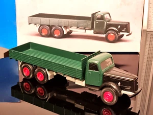 Conrad 1949-1951 Volvo LV293C2LF Flat Bed Truck 1/43 Rare Made in W.Germany - Picture 1 of 6
