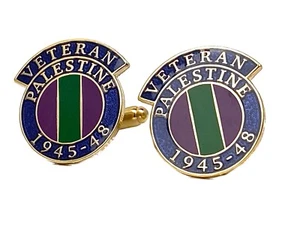 Palestine Veteran Military Cufflinks Armed Forces - Picture 1 of 1
